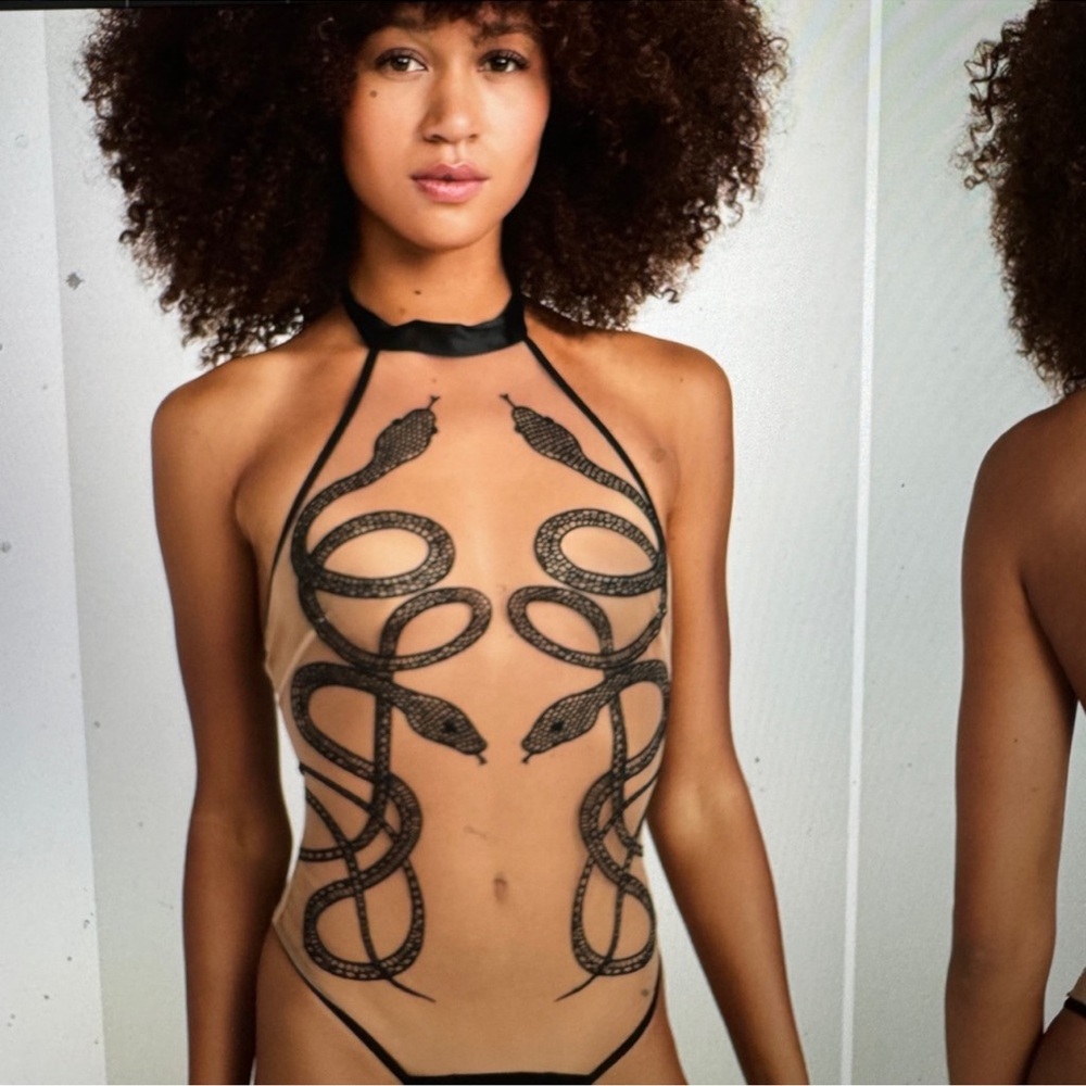 Thistle and spire Medusa bodysuit